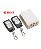 Rele Inalambrico 4 Canales 2 Controles 12V 433MHZ KR1204-4