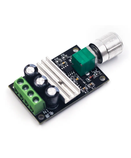 Controlador de velocidad de motor PWM 2A 6-28V