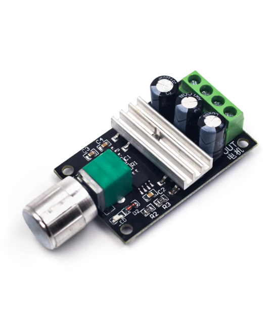 Controlador de velocidad de motor PWM 2A 6-28V