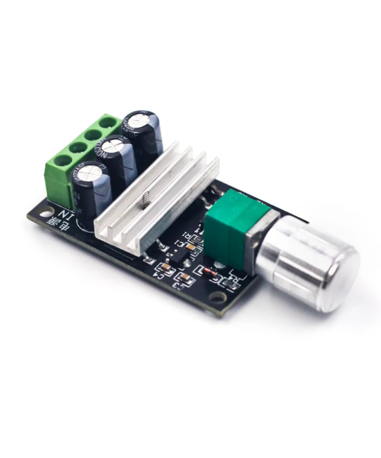 Controlador de velocidad de motor PWM 2A 6-28V