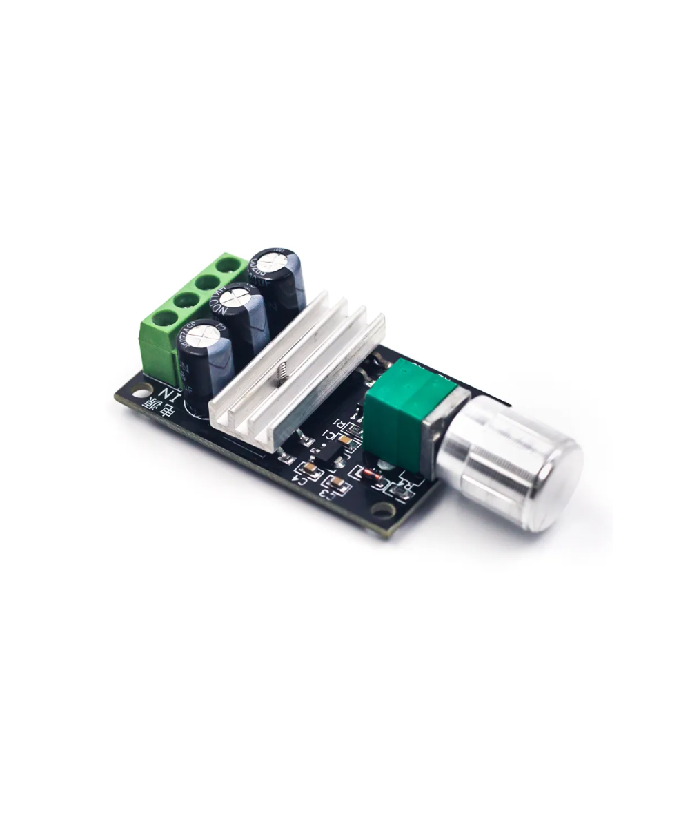 Controlador de velocidad de motor PWM 2A 6-28V