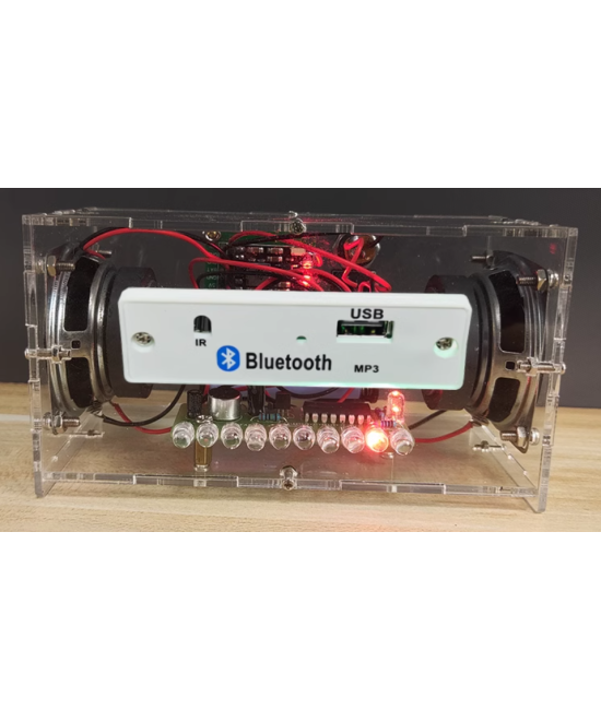 Proyecto de electrónica parlante con luz (DIY)