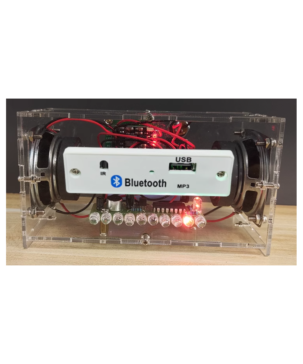 Proyecto de electrónica parlante con luz (DIY)