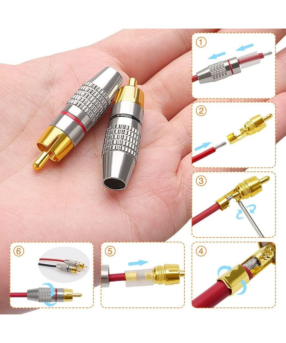 Conector de audio RCA Macho y Hembra