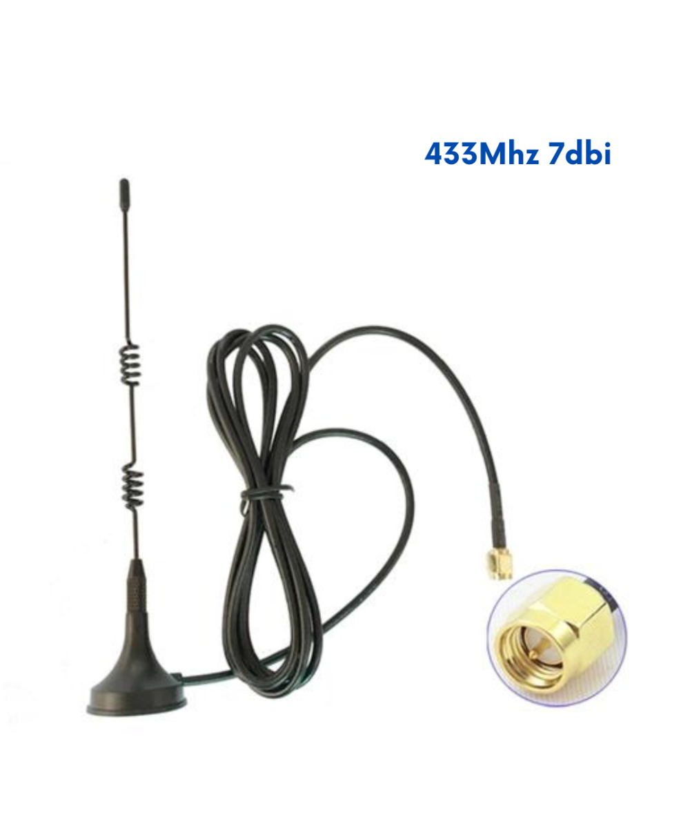 Antena 433Mhz 7dbi 3M