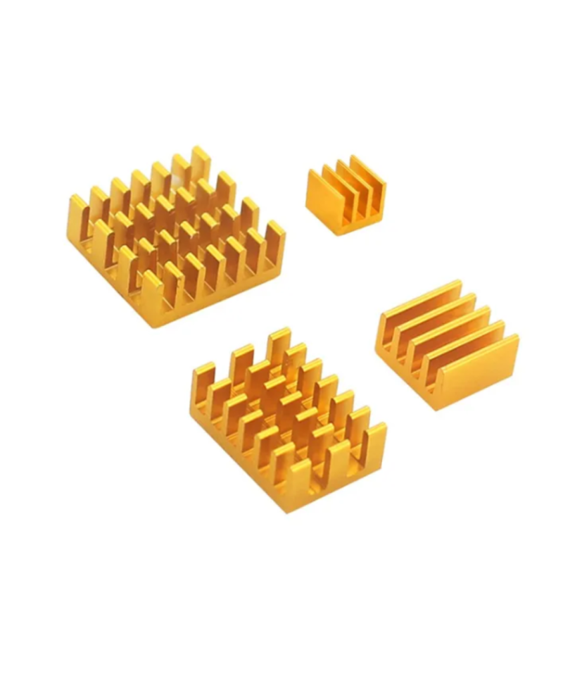 Disipadores de Calor para Raspberry Pi 4 (4 Unidades)