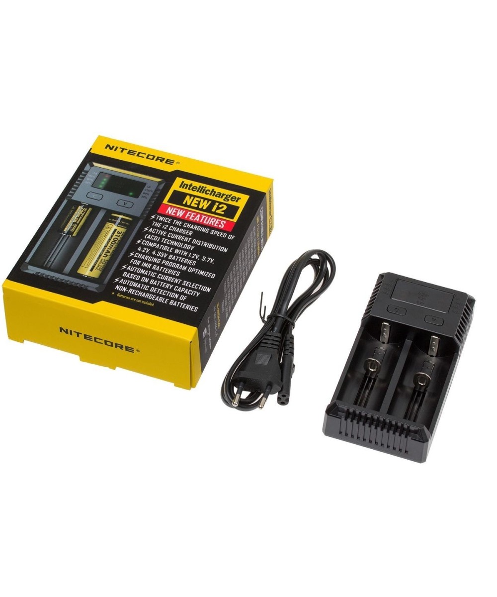 Cargador de baterias Nitrecore i2-i4 para 2 y 4 baterias