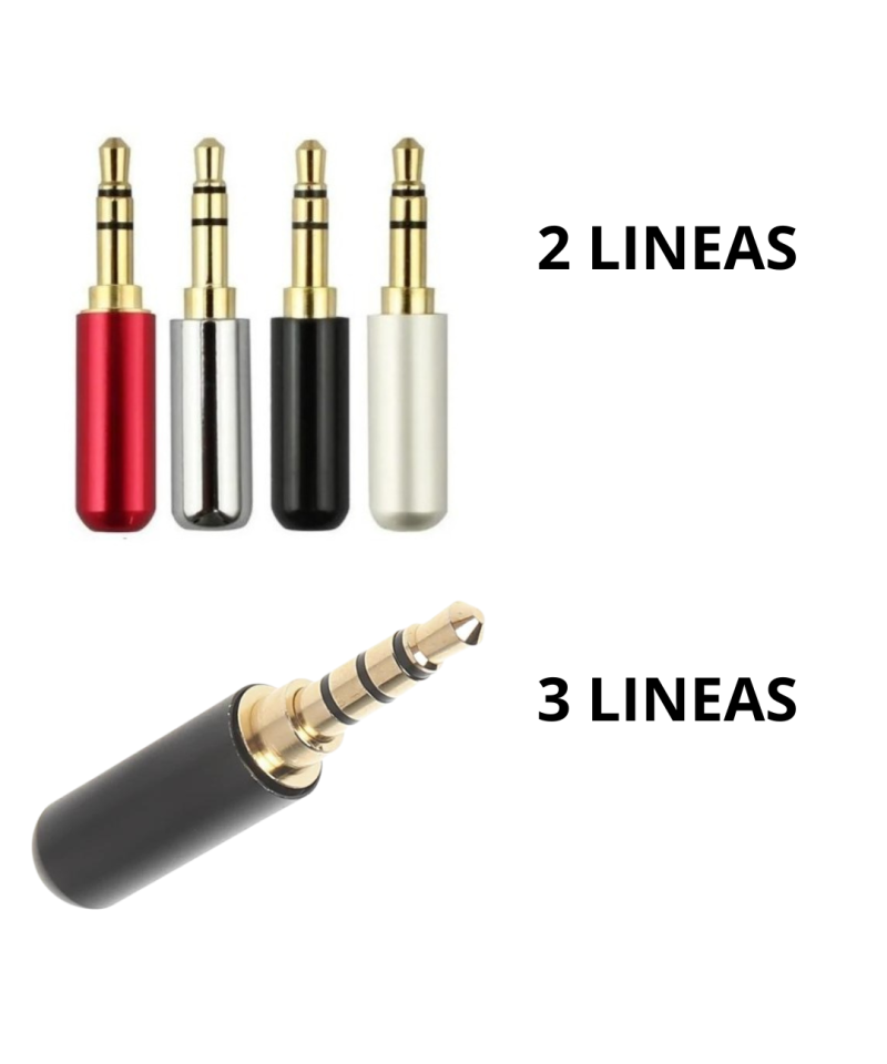 Adaptador de audio  3.5MM Stereo