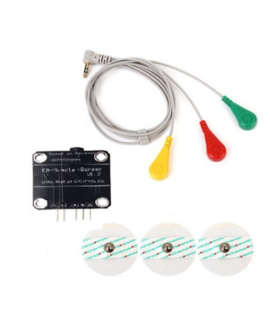 Sensor de señal muscular de Electromiografía EMG
