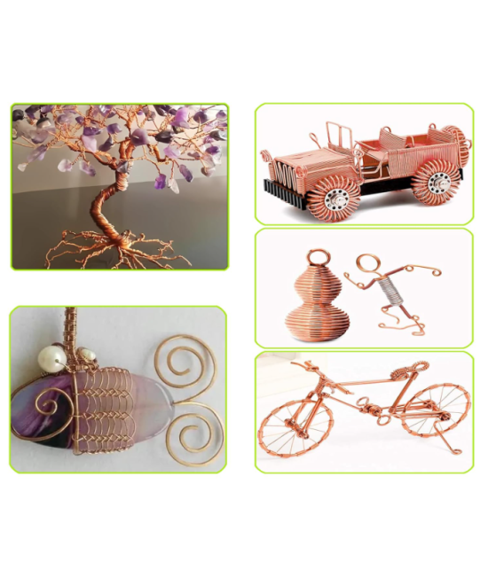 Alambre de cobre 18Ga 1.2mm sin recubrimiento (1Metro)