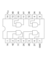 Compuerta logica AND SN74LS08N