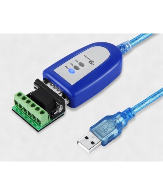 CABLE CONVERTIDOR DE USB A RS232/RS485/RS422 DB9 FTDI FT232RL 1.8M