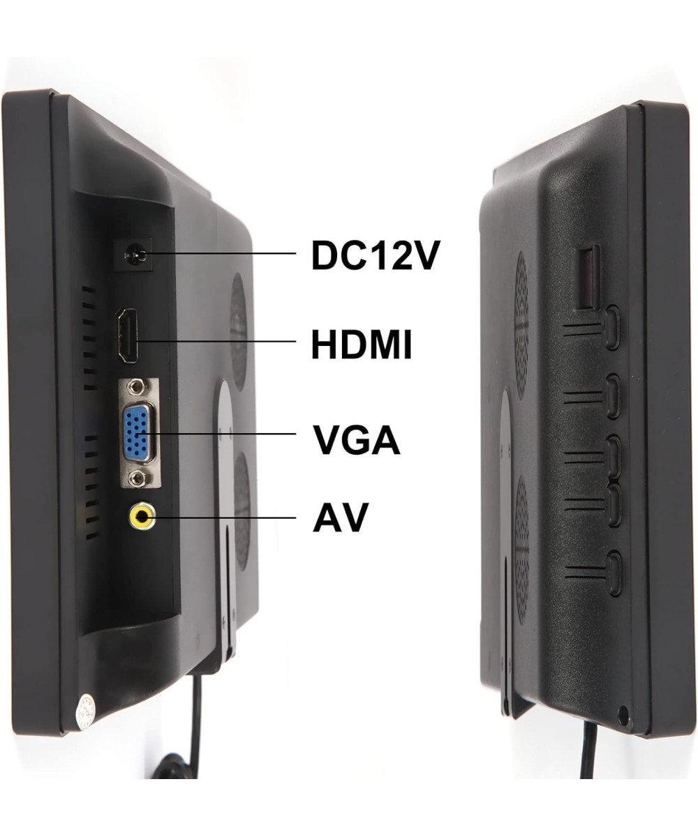 Pantalla tactil de 10.1 pulgadas HDMI, VGA, AV con altavoz incorporado