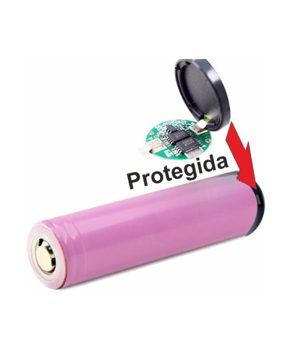 BATERIA SAMSUNG 26J PCM 18650 2600MAH 5.2A Con Pin