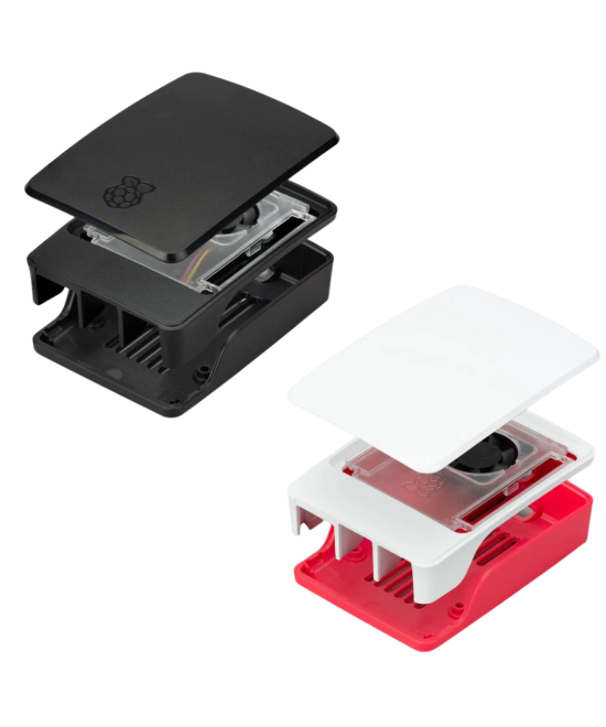 Contenedor para Raspberry pi 5 con ventilador