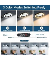 Lupa de mesa grande 10x 13W