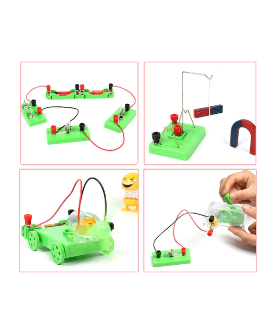 Kit de experimento de electricidad y magnetismo