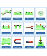 Kit de experimento de electricidad y magnetismo