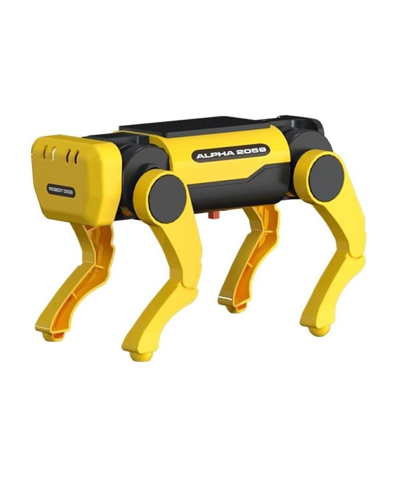 Perro robot cuadrupedo solar