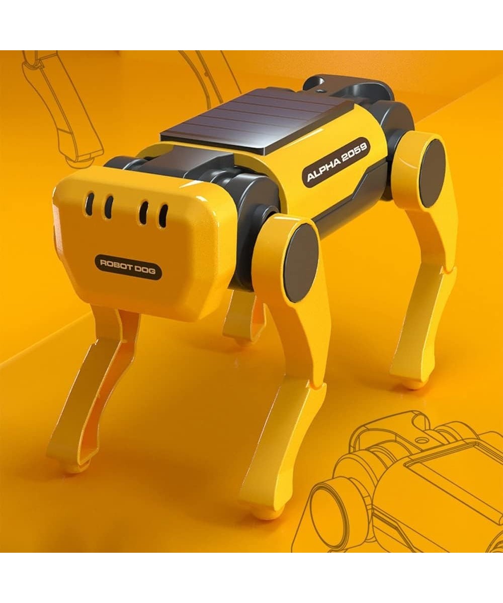 Perro robot cuadrupedo solar