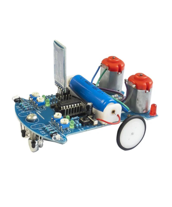 Carrito seguidor de línea DIY Hazlo tu mismo D2-6 con bluetooth