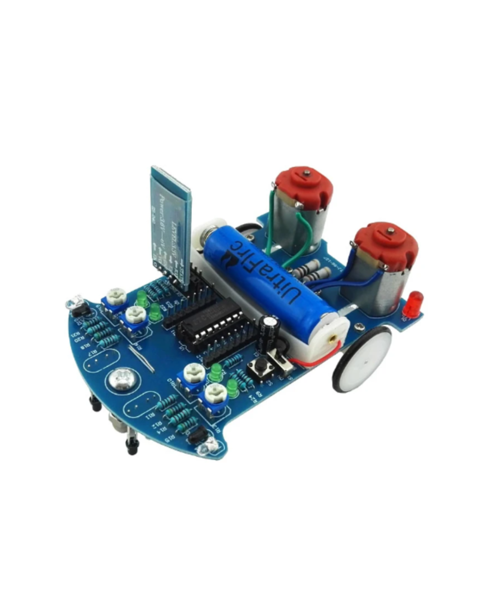 Carrito seguidor de línea DIY Hazlo tu mismo D2-6 con bluetooth