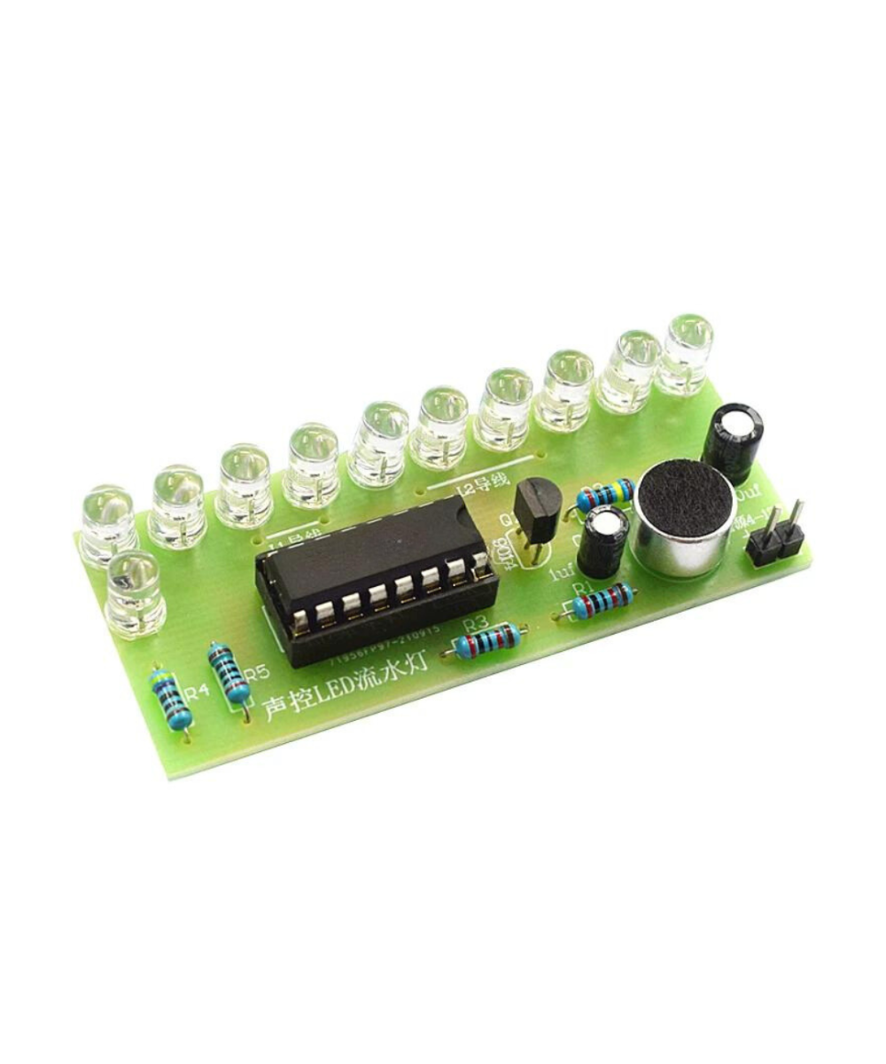 Modulo control de Voz LED DIY CD4017