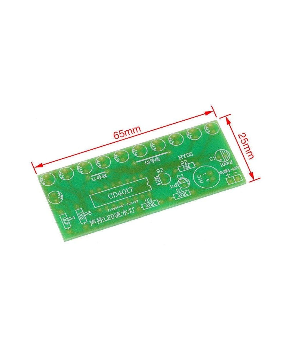 Modulo control de Voz LED DIY CD4017
