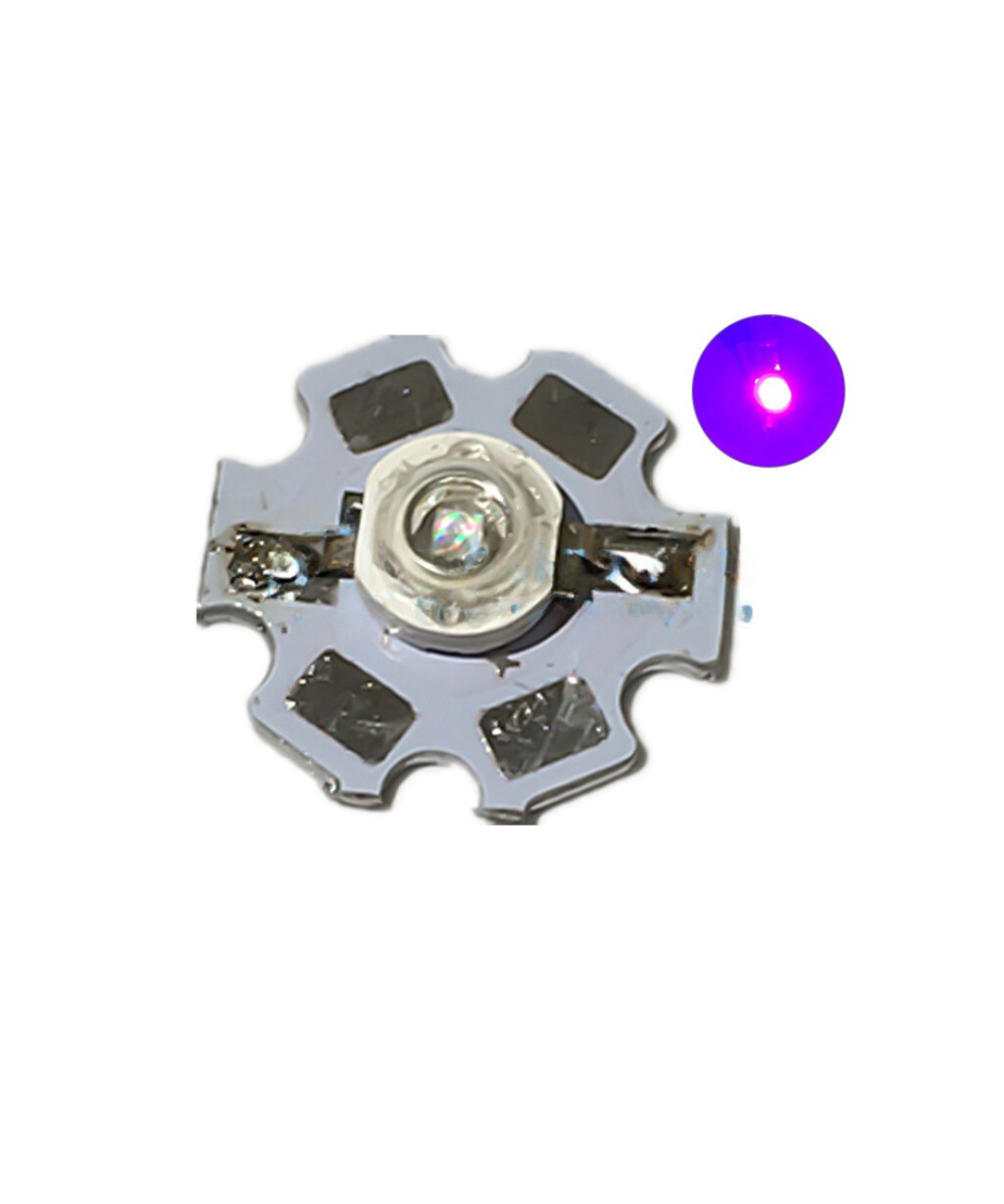 Modulo led UV ultravioleta 3W