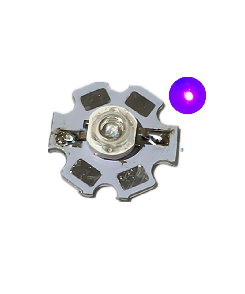 Modulo led UV ultravioleta 3W