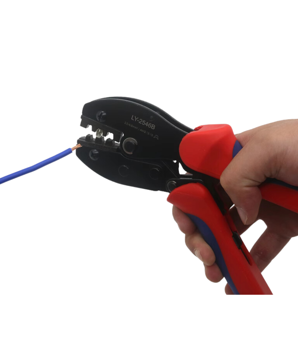 Crimpadora para terminales y conectores LY-2546B