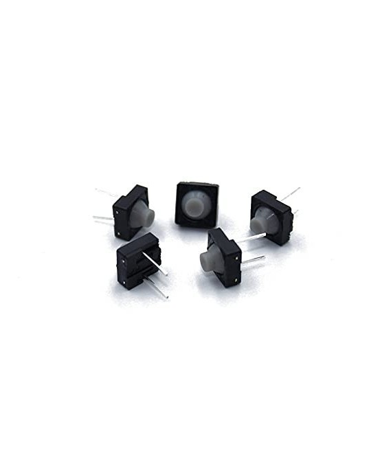 Push button de 2 pines de silicona 8x8x5mm (4U)