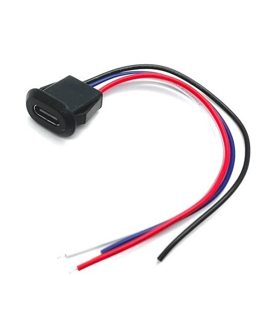 puerto USB C con cable