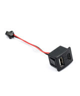 Puerto USB y USB tipo C con cable