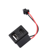 Puerto USB y USB tipo C con cable