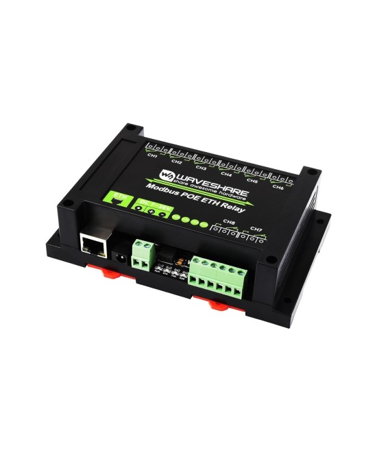 Rele Ethernet y RS485 de 8 Canales