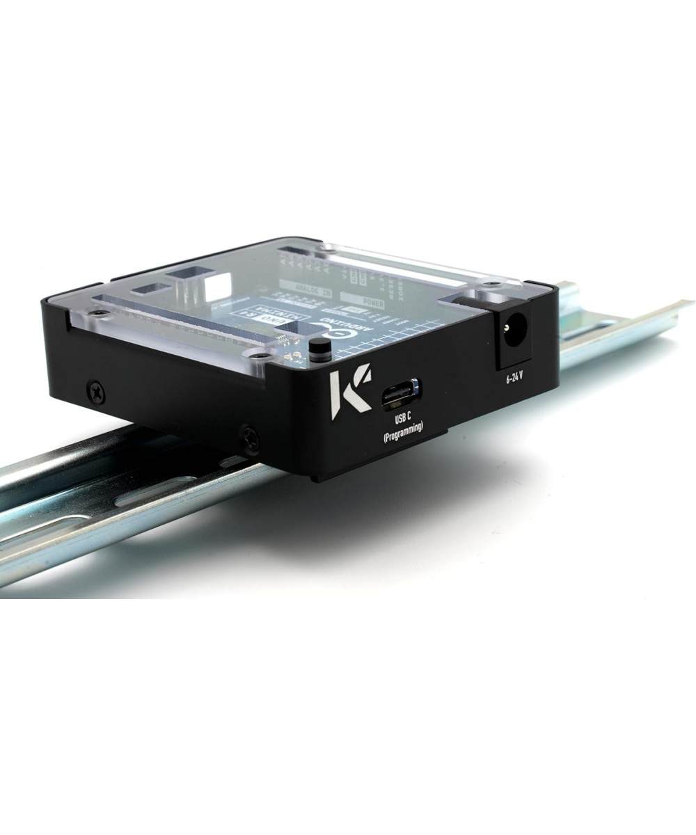 Contenedor metalico para tarjeta de desarrollo Arduino UNO R4 Minima