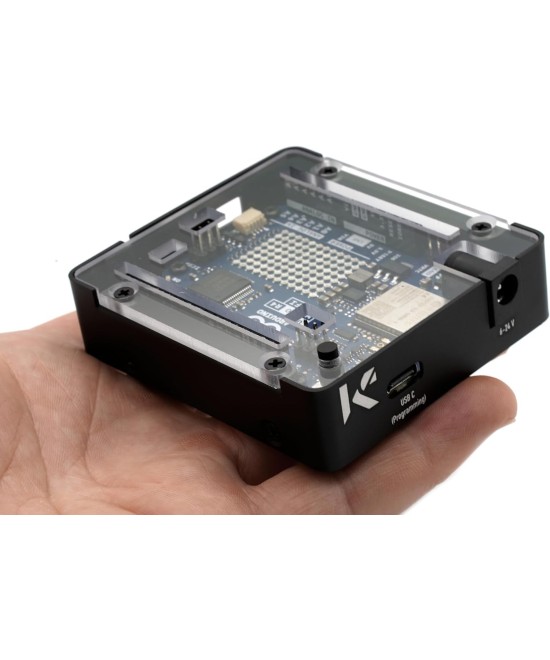 Contenedor metalico para tarjeta de desarrollo Arduino UNO R4 Minima