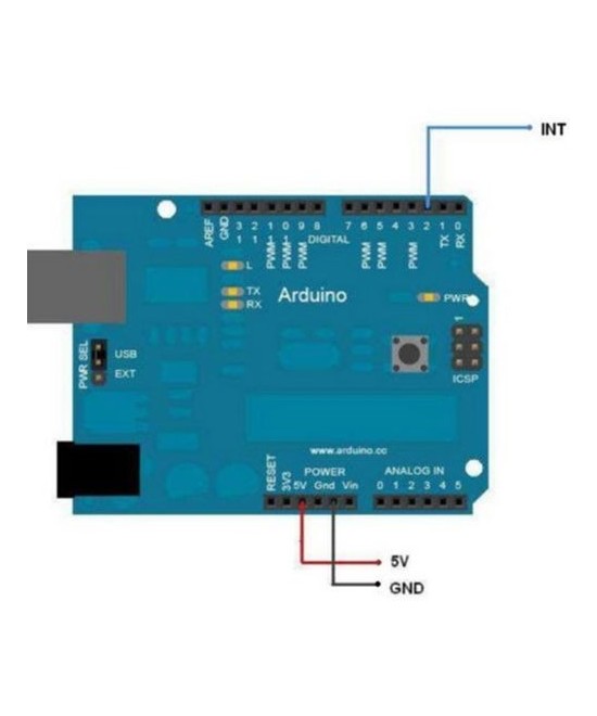 Detector/Contador de radiacion nuclear con tubo GM