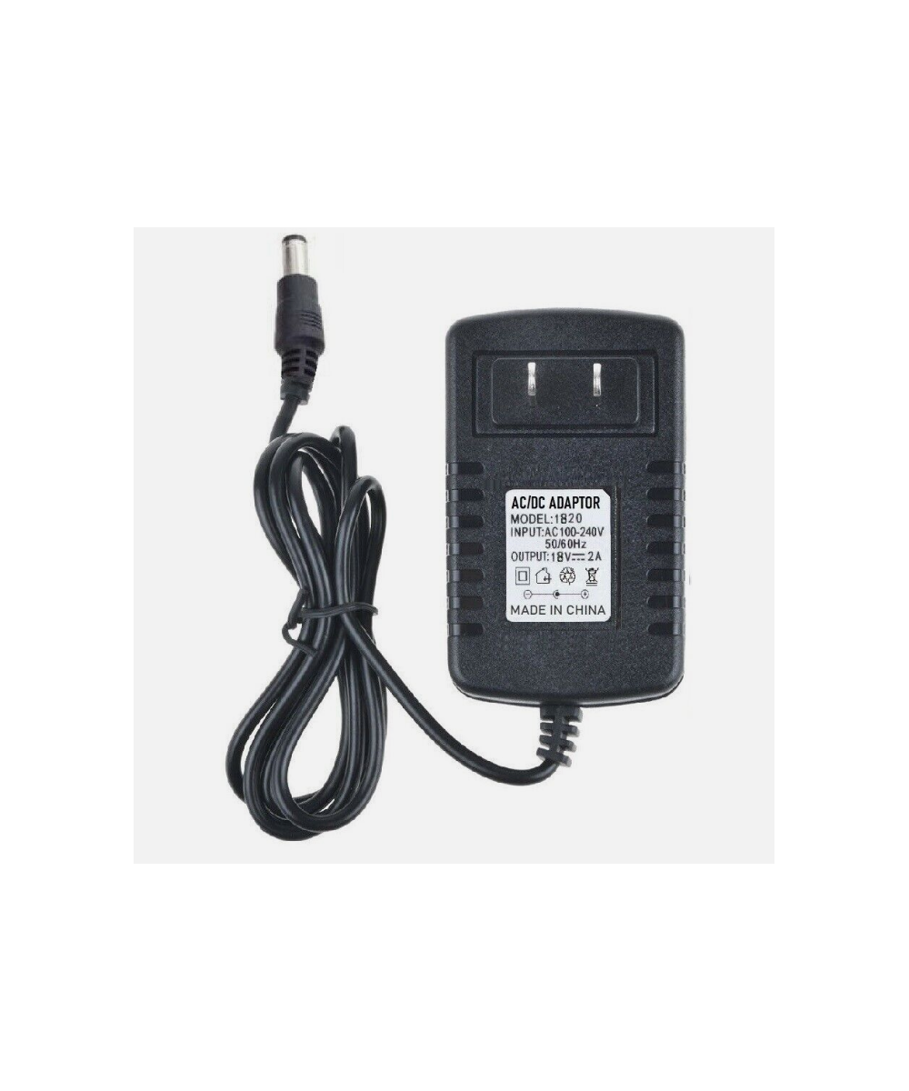 Fuente de Energía 18V 2A Conector 5.5mm x 2.5mm