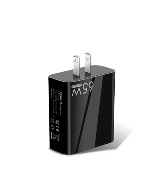 ADAPTADOR DE CARGA USB 65W 5 PUERTOS