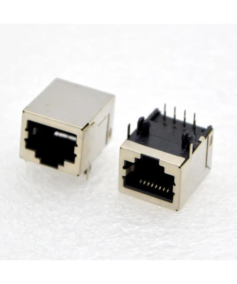 Puerto RJ45 Blindado para PCB 1-4 Puertos