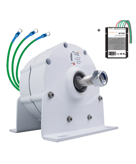 Generador 800W AC12V 24V controlador WT060