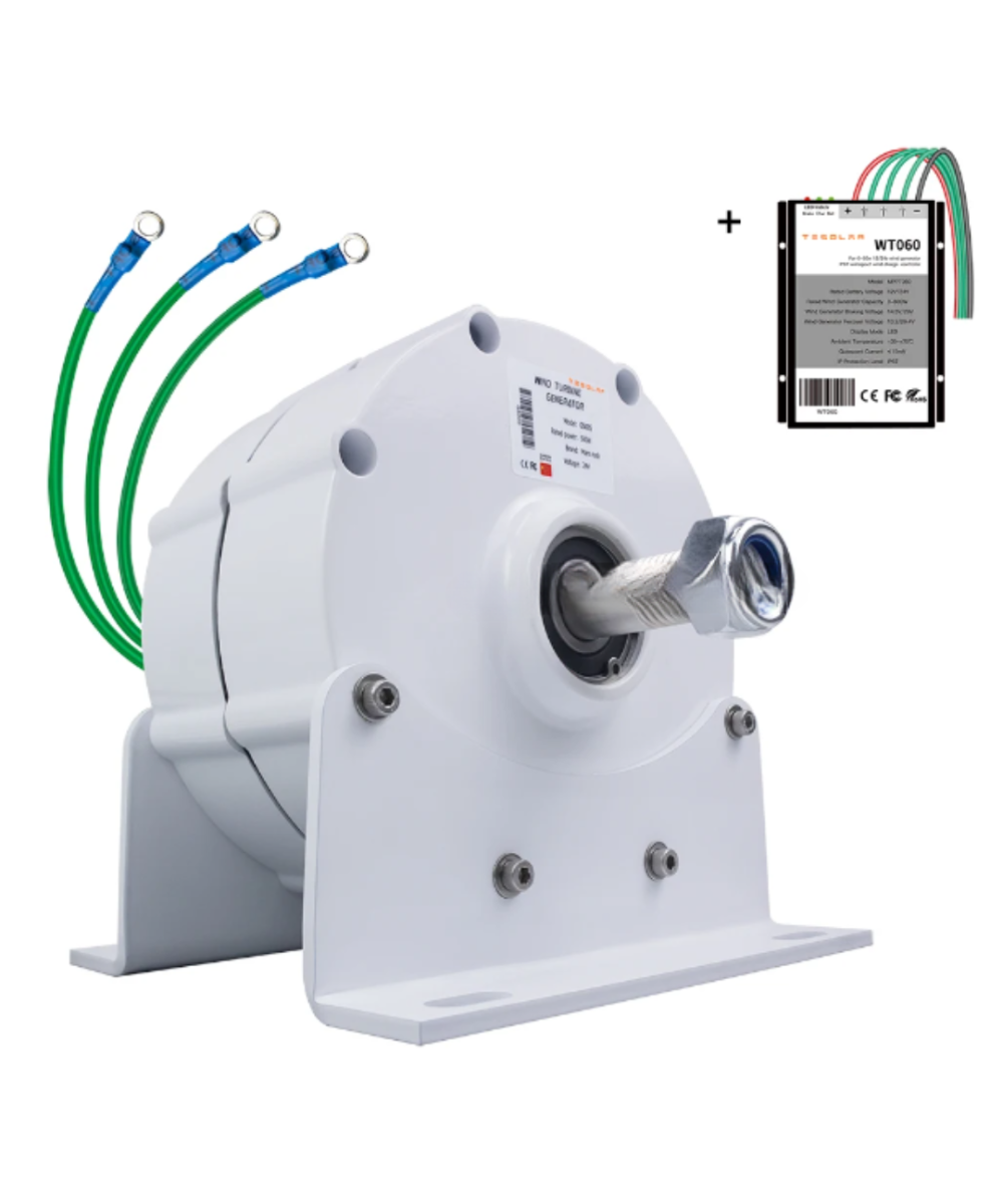 Generador 800W AC12V 24V controlador WT060