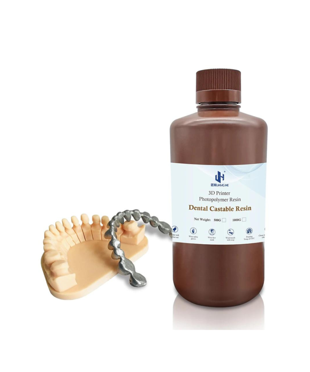 Resina de fotopolímero de curado DENTAL CASTABLE UV JAMG HE 500g