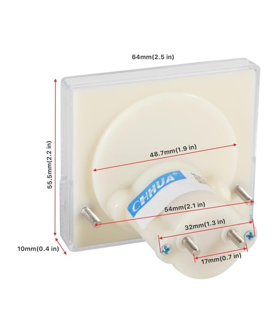Amperimetro CHHUA 85C1 DC 0-30mA