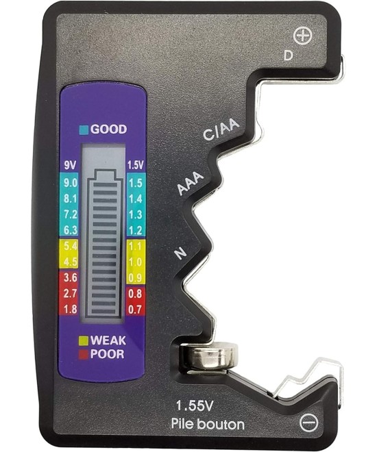 Probador universal de baterias con pantalla BT-886