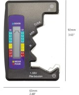 Probador universal de baterias con pantalla BT-886