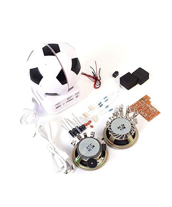 Kit de Altavoces en Forma de Balón de Fútbol DIY