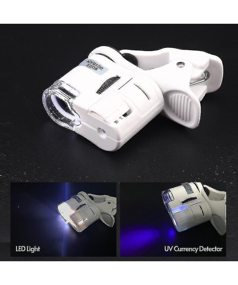 Mini microscopio para telefono 100x